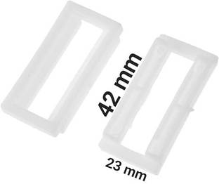 ALL IN HUBB Toilet Seat Cover Screw Hinges With bolt Size 42mm (42MM X 23MM) Pack of 2) Custom Fit Toilet Seat Lid Lock