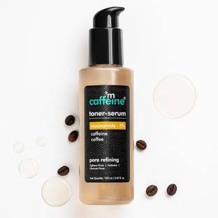 mCaffeine 5% Niacinamide 2in1 Toner-Serum with Coffee for Pore Tightening |Fades Blemishes Men & Women