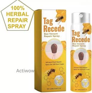 ACTIWOW Tag Recede Bee Venom Spray for Safe Skin Tag Reduction Men & Women