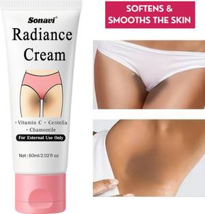 Sonavi Vitamin C Cream for Dark Knees, Underarms, Intimate Area & Elbow Men & Women