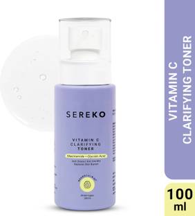 SEREKO Vitamin C Brightening & Glowing Face Toner | Tighten Pores, Hydrate, Treat Acne Men & Women