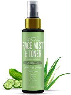 GEO ORGANIX Cucumber & Aloe Vera Face Mist & Toner With 3% Niacinamide Men & Women