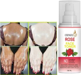 crinol Rose Water Face Toner for Men and Women 100 ml (Pack of 1) Men & Women