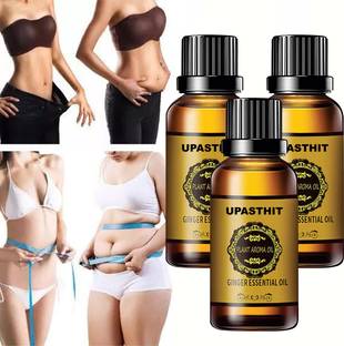 UPASTHIT Ginger Essential Oil Plant Aroma Oil, Slimming Ginger Oil Men & Women