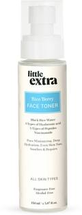Little Extra Rice Berry Hydrating Face Toner, Pores Tightening, Glowing Brightening Skin Men & Women