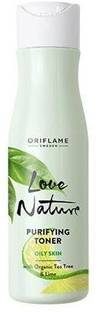 Oriflame Purifying Toner with organic tea tree & lime Men & Women