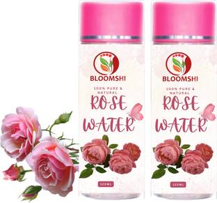 BLOOMSHI natural Rose Water for fresh & glowing skin , 120ml Men & Women Men & Women