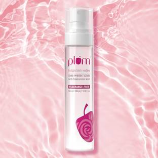 Plum Bulgarian Valley Rose Water & Hyaluronic Acid Hydrating Toner | Alcohol Free Men & Women