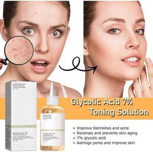 LootZoo Glycolic Acid 7% Exfoliating Toning for Glowing Skin Men & Women