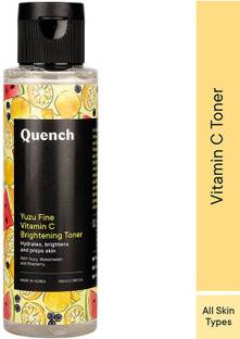 Quench Vitamin C Brightening Korean Toner for Glowing Skin| with Yuzu Extracts Men & Women