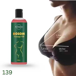 ACTIWOW BOSOM MASSAGE OIL FOR WOMEN NON-STICKY WHITENING A01 Women