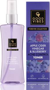 GOOD VIBES Apple Cider Vinegar & Blueberry Anti Acne Toner Women