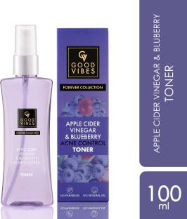 GOOD VIBES Apple Cider Vinegar & Blueberry Anti Acne Toner Women