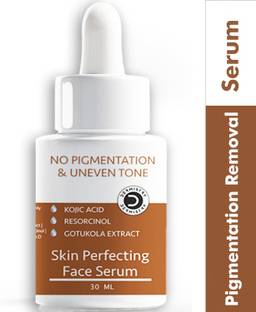 DERMISTRY Kojic Acid Pigmentation Dark Spots Tan Removal Glowing Skin Fairness Face Serum Men & Women