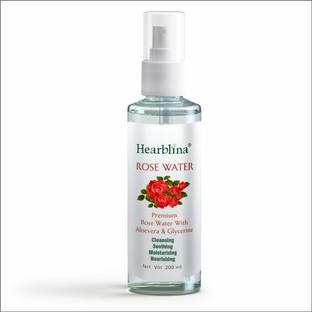 Hearblina Premium Rose Water with Aloevera & Glycerine Men & Women
