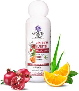 Ayouthveda Acne Enemy Clarifying Facial Toner | Tightens Pore & Makes Skin Even Tone Men & Women