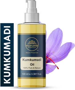 Wildflower essentials Kumkumadi Oil For Face, Skin, Anti Ageing, Pigmentation, Dark Spots Men & Women