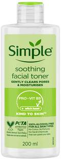 Simple Kind To Skin Soothing Facial Toner Women