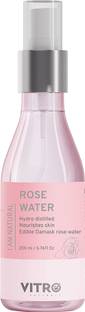 Vitro Naturals Rose Water spray for face Women