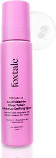 Foxtale Vit C Glow Toner & Makeup Setting Spray with Niacinamide for dewy look Men & Women