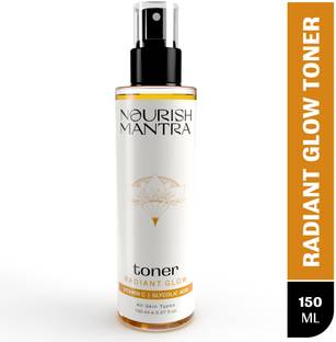 Nourish Mantra Radiant Glow Toner For Glowing Skin With Vitamin C For Men & Women