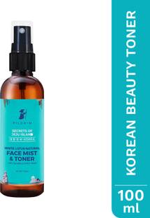 Pilgrim White Lotus Face Mist & Toner for Hydration & Pore Tightening Men & Women