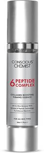 Conscious Chemist 6 Peptide Face Serum | Collagen Boost, Firming | Niacinamide & Hyaluronic acid