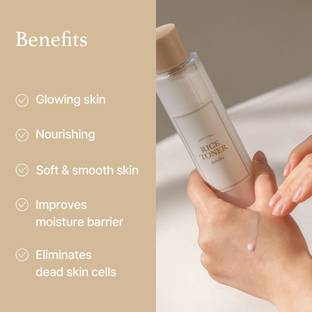 SOMWRITA Natural Rice water toner for acne-prone skin Men & Women Men & Women
