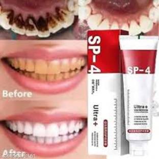 BELAMON SP 4 Ultra Brightening Toothpaste, Advanced Whitening Formula,Toothpaste (50 g) Men & Women