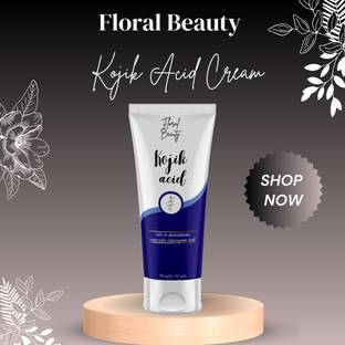FLORAL BEAUTY Kojic acid can help lighten sun damage, age spots, scars, and hyperpigmentation