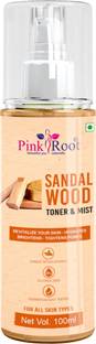 Pink Root Sandalwood Toner & Mist ,Toner For Open Pores Tightening & Dirt Remover Men & Women