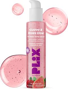 The Plant Fix Plix Guava & Roses Glow Fat Water Toner Serum, Fades Blemishes & Cleanses Pores Men & Women