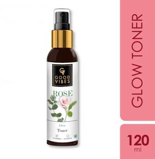 GOOD VIBES Rose Toner For glow 120ML For Women Men & Women