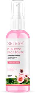 Selera Organics 100% Pure & Organic Rose Water For Face, Skin & Hair Men & Women Men & Women