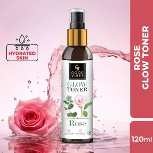 GOOD VIBES Rose Glow Toner 120ml Men & Women