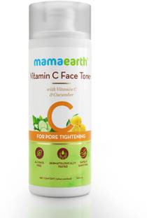 Mamaearth Toner For Face For Pore Tightening with Vitamin C & Cucumber Men & Women