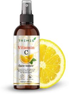 TRIMIS Vitamin C Face Toner | Hydrates, Brightens & Refreshes for a Radiant Glow, Men & Women