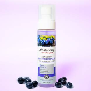 ASTABERRY Indulge Acai Berry Bio Hyaluronate Facial Toner For Skin Renew- Boost Collagen Men & Women