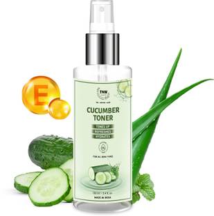 TNW - The Natural Wash Cucumber Toner for Hydrating Skin 100ml Men & Women