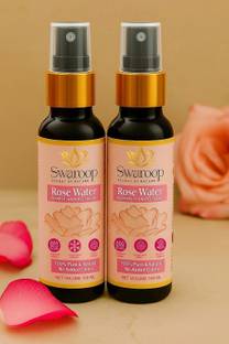 Swaroop Rose Water 100% Natural Toner | Alcohol-Free & Gentle on All Skin Types Men & Women