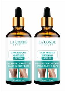La'Conde Skin Whitening Serum For Dark Knuckles of Hand, Elbows & Knees Pack 2 of 30 ML Men & Women