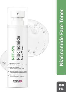 Cos-IQ NFT-5% Niacinamide Face Toner with Aloe Vera Extract for Pore Refining Even Tone Men & Women