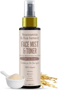 GEO ORGANIX Niacinamide & Rice Ferment Face Mist & Toner With Oats Extracts Men & Women