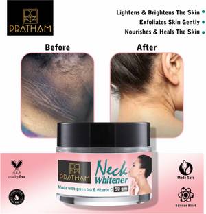Pratham Neck whitening cream,neck and underarm whitening cream,dark neck remover cream