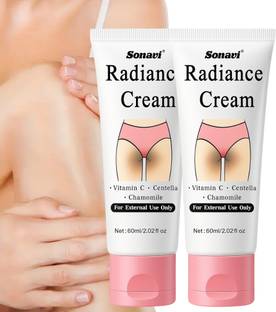 Sonavi Skin Cream for Daily Use, Underarms, Inner Thigh, Intimate Skin & Neck Cream for Men & Women
