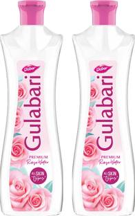 Dabur Gulabari Premium Rose Water Face Toner - No Paraben Alcohol Free Cleanses Men & Women