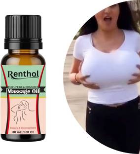 Renthol Breast Massage Oil for Women | Natural Chest Bosom | Herbal Oil for Women