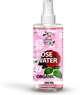 24 अवर्स ऑर्गेनिक Rose Water for Better Skin