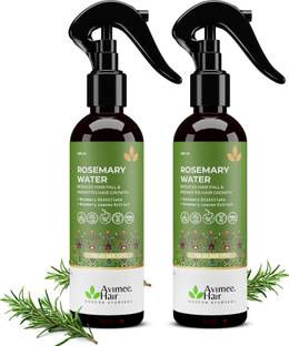Avimee Herbal Rosemary Water For Hair Growth | Mist Spray for Fall Control & Shine | Pack of 2