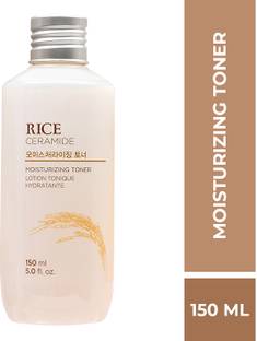 The Face Shop Rice & Ceramide Moisturizing Toner, Face toner to moisturize & brighten skin Men & Women